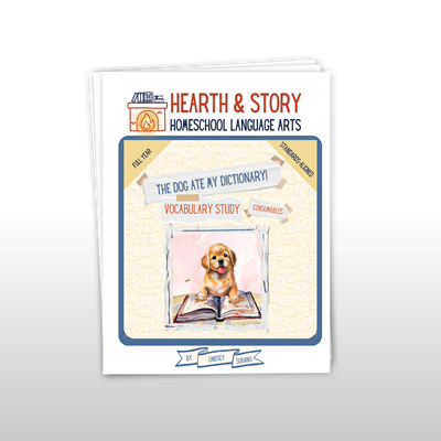 The Dog Ate My Dictionary! Vocabulary Study Consumables