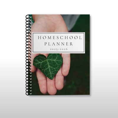 Homeschool Planner 2025-2026 - Child's Hand