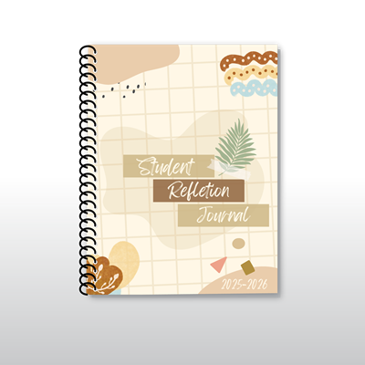 Student Reflection Journal 2025-2026 - Boho Squares