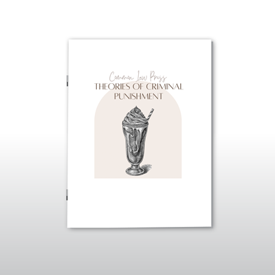 Theories of Criminal Punishment Student Work Pages