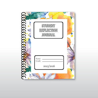 Student Reflection Journal 2025-2026 - Daisy Watercolor