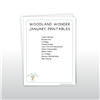 Woodland Wonder: January Printables