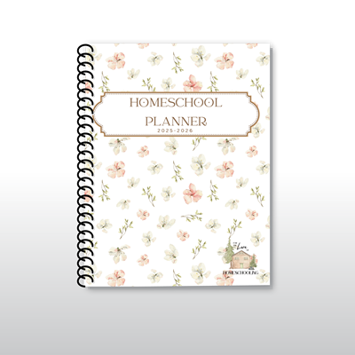 Homeschool Planner 2025-2026 - Sweet Floral