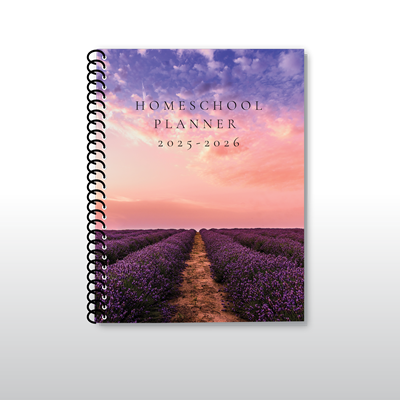 Homeschool Planner 2025-2026 - Lavender Sunset