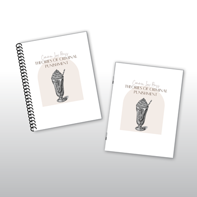 Theories of Criminal Punishment Bundle