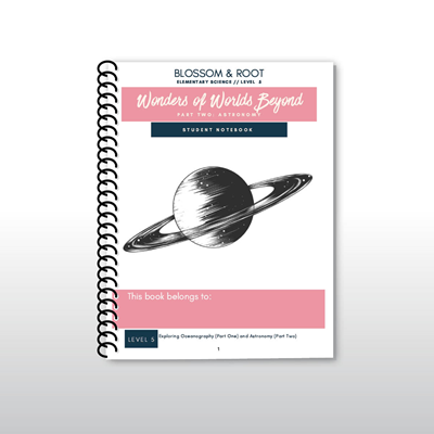 Level 5 Science Astronomy Student Notebook