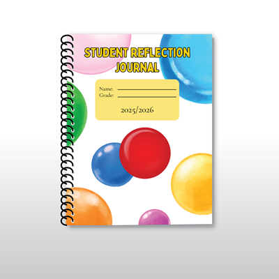 Student Reflection Journal 2025-2026 - Color Bubbles