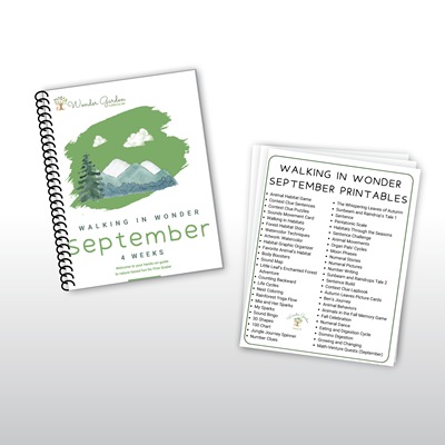 Walking in Wonder: September