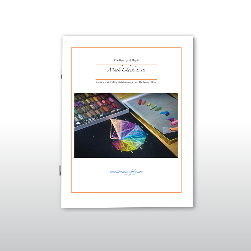 Math Check Lists: Making Math Meaningful