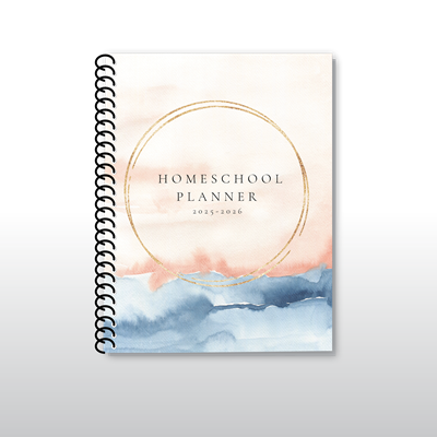 Homeschool Planner 2025-2026 - Gold Ring